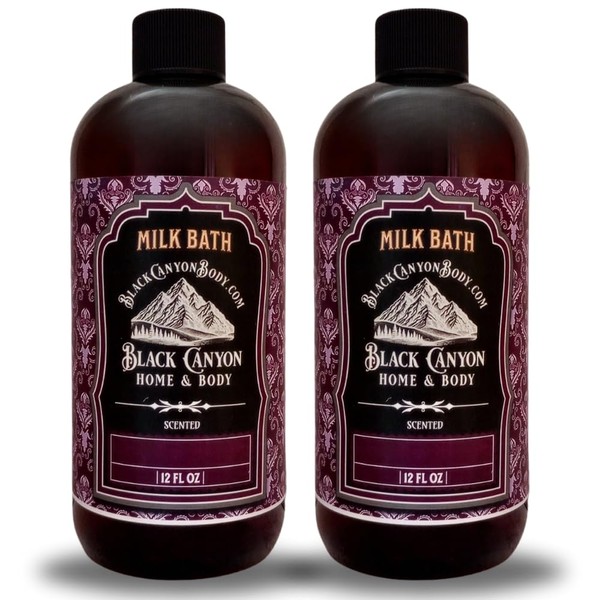 Black Canyon Black Currant Vanilla Scented Milk & Bubble Bath,