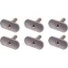 6pcs 304 Stainless Steel M6 Threads Kayak Rail/Track Screws &