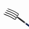 Mujocooker 4-Tine Spading Digging Fork, Garden Digging Spading Fork Forged