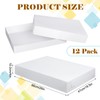 Chivertion 12 Pack Full Sheet Cake Box 26 x 18