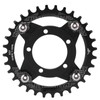 Keenso 104BCD Chainring, 32T Chainring Mid Drive Chainring Adapter Aluminum