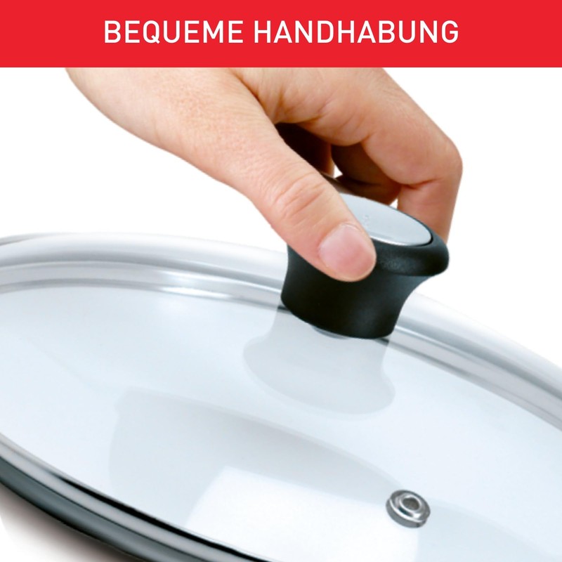 Tefal 2028097612 Glass lid, 26 cm