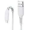 HIDISC Lightning Cable 1M Bend Resistant Heavy Duty White Fast