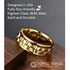 King Ring 8mm Wide Gear Spinner Ring – Fidget Ring