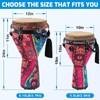 GOGHOST Freestyle Mechanically Tuned Djembe 10 Inch Head - 10"