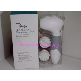 Beauticontrol Regeneration Brighten Pro Facial Exfoliator Include 2 Brush Heads