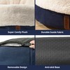 Petace Self Warming Cat Bed, 17.7" x 13.7" Anti-Slip Soft