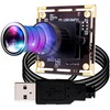 16MP USB Fisheye Camera Wide Angle PC Camera for Computer