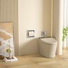 Bernkot Flush-Mounted Stainless Steel Toilet Roll Holder for Bathroom Holder,