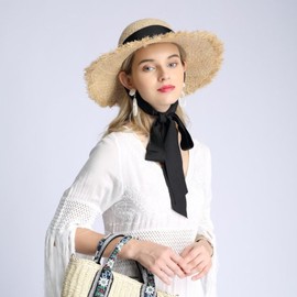 Lala 라라 수술 레이스 모자-블랙(LALAAC341S) Lala Fringed Lace Hat - Black (LALAAC341S)