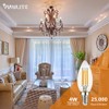 YIMILITE B11 E12 LED Candelabra Bulbs 4W(40 Watt Equivalent) 2700K