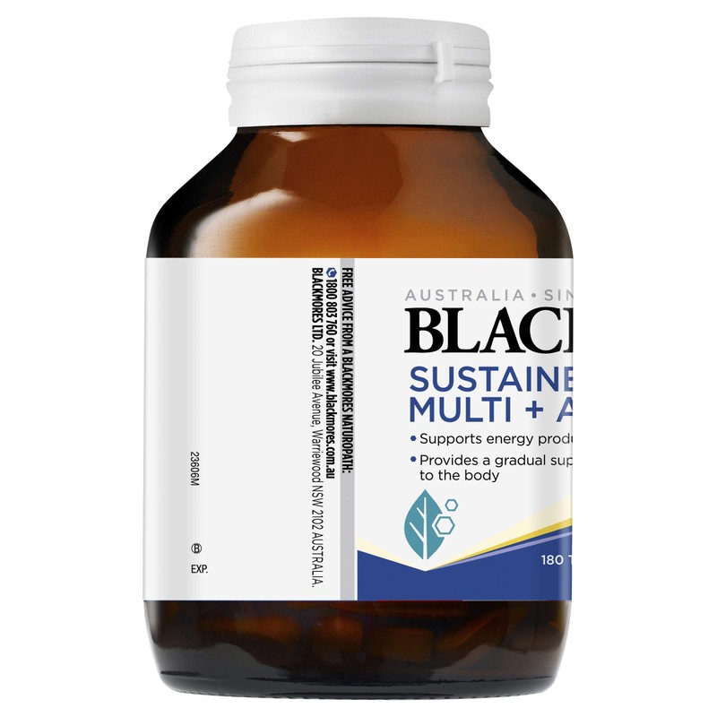 Blackmores Blackmores Sustained Release Multi + Antioxidants 180 Tablets