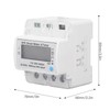 Smart Energy Meter DIN Rail Digital Display Electric Meter WiFi