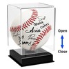 Baseball Display Case, Acrylic Baseball Case for Display, UV Protected
