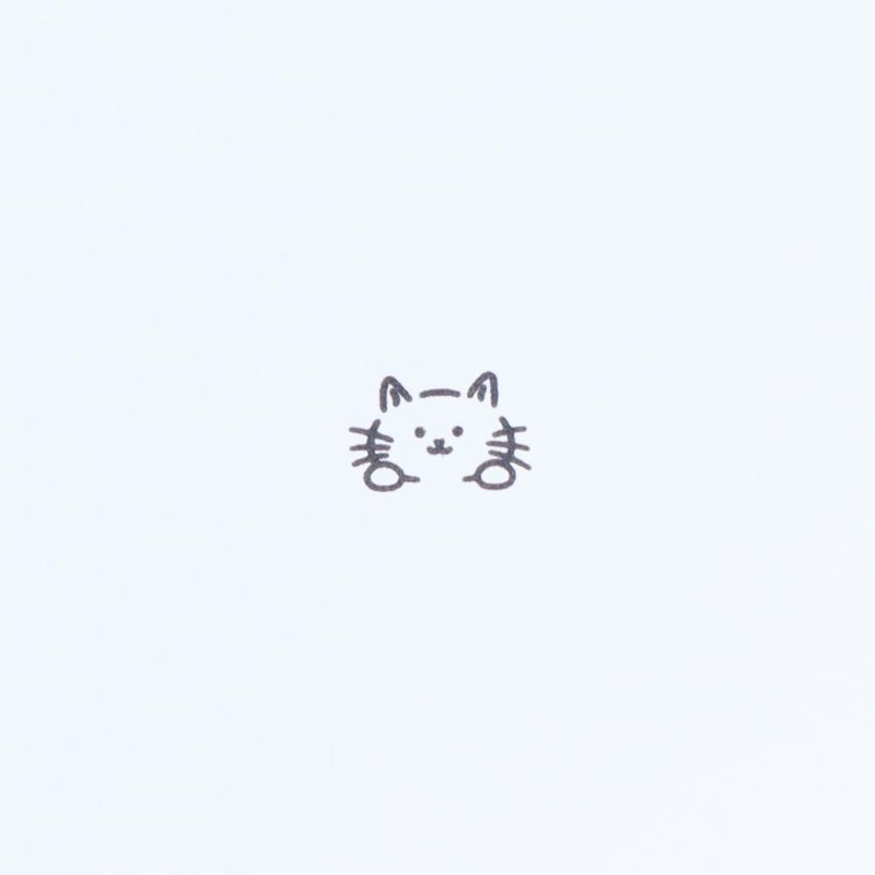 Sun-Star Stationery Oil-Based Paintable Stamp, Cat S3222900