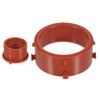 X AUTOHAUX 2 Pieces A6420940480 Turbo Inlet Seal Rubber Engine