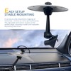 Zeathery Car Cymbal Air Vent, 360 Degrees Adjustable Mini Drum