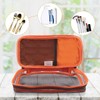 Cutlery Storage Bag Zipper Organizer for Camping, Travel, Office, Party