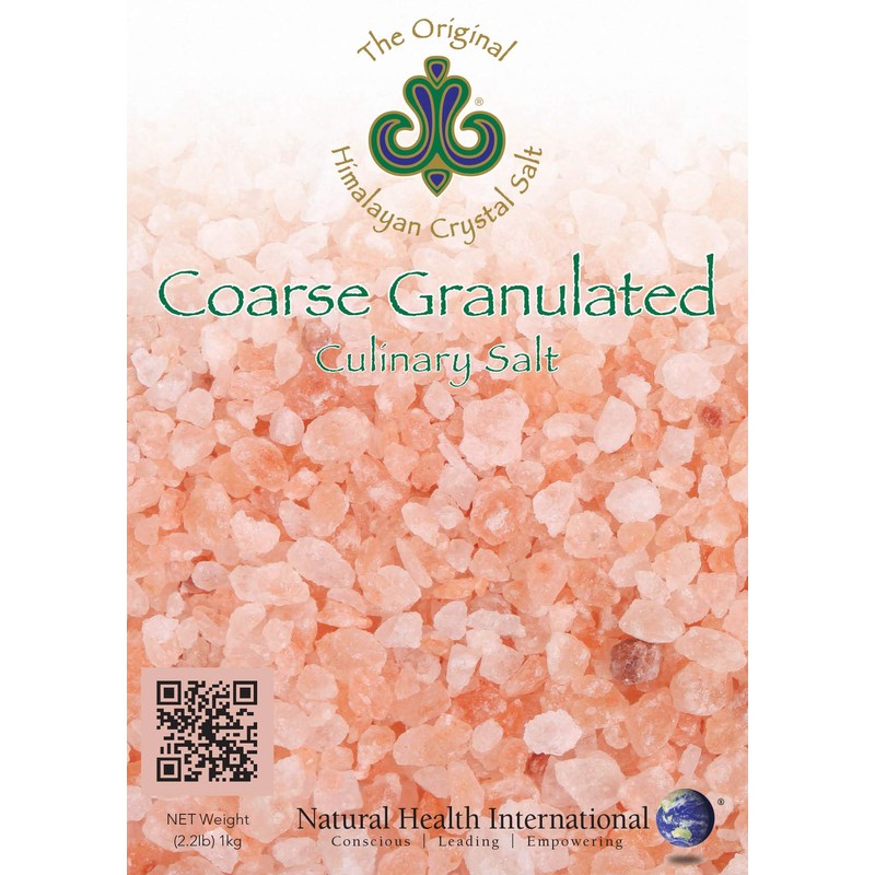 Original Himalayan Crystal Salt - Coarse Granulated - Culinary Salt