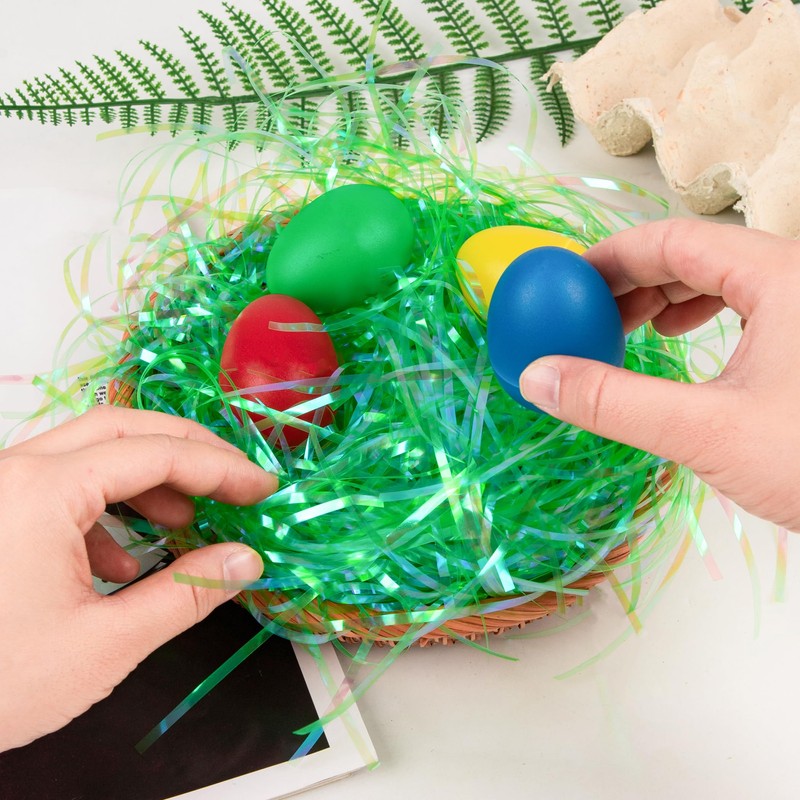 Kiddokids Easter Grass Craft Shredded Paper for Easter Baskets and