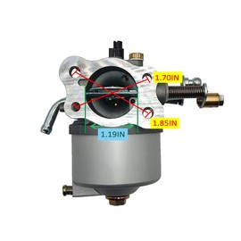 JDLLONG 72840-G01 Carburetor Fit for EZGO Golf Cart Club Car 1991-up 295cc Marathon Medalist TXT Freedom MPT ST Sport with Air Filter Fuel Pump
