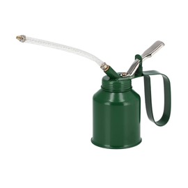 Retro Oil Can Green Tin with Pump Function 200 ml