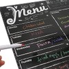 AWEELON Magnetic Dry Erase Menu Board for Fridge Weekly Meal