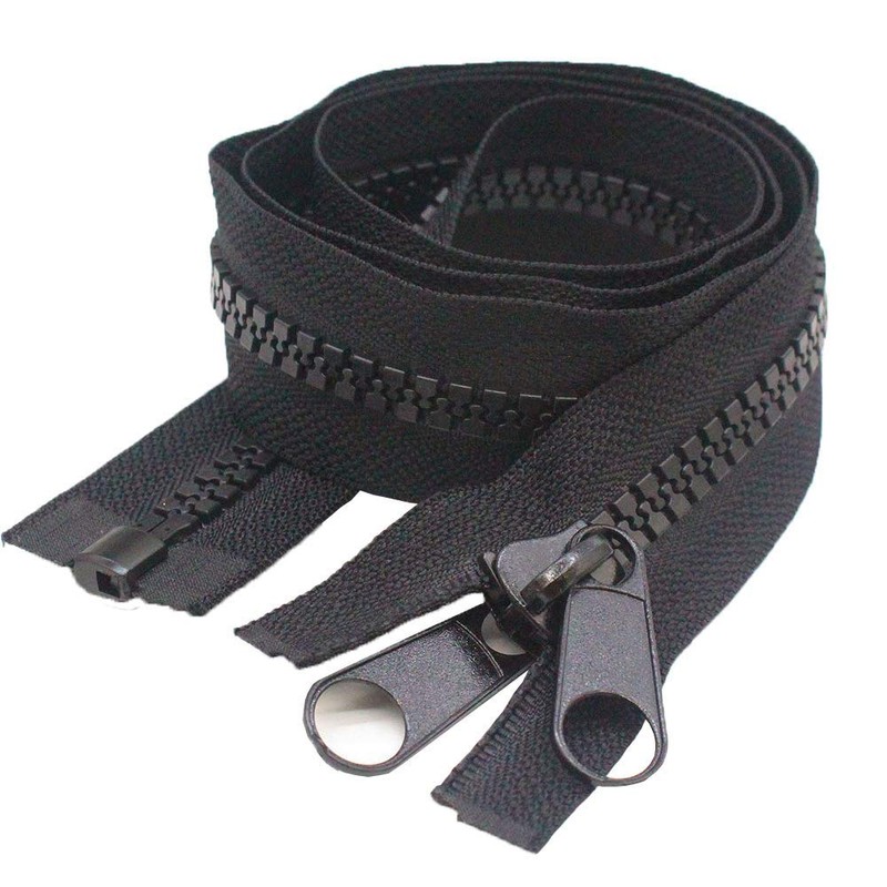 MebuZip #10 84 Inch Heavy Duty Separating Plastic Zippers with