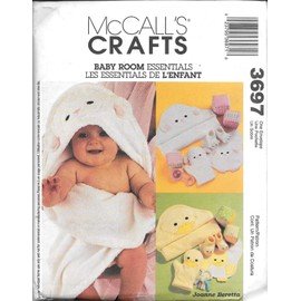 McCall's Crafts Pattern 3697 ~ Baby Room Essentials