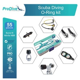 Diving Diving O-Ring Kit 10 Sizes 55 Pieces Full Set O-Rings