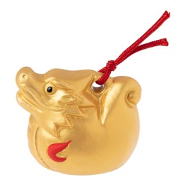 Seto Pottery Sha 2024 Zodiac Figurine Figurine Compact Dragon Dragon Tatsu New Year Ornament Kaikun Golden Dragon Fukuruzu Special Small Shoho Kiln 102