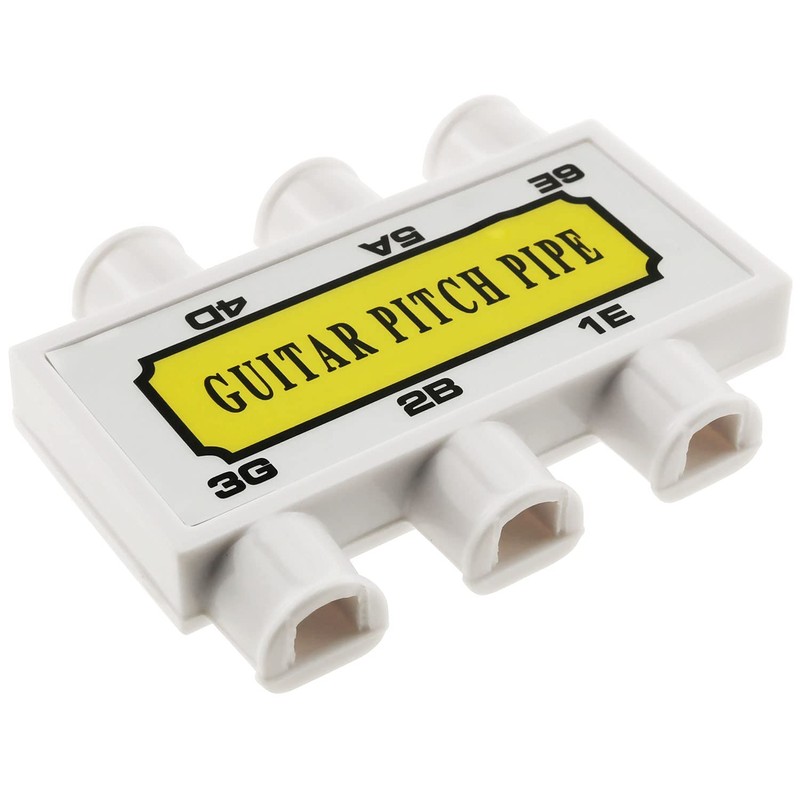 E-outstanding 1Pc Guitar Pitch Pipe 6 Tones six Metal Reeds