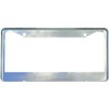 DD-214 Alumni Veteran Metal License Plate Frame (Chrome, 6 x