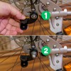 Bike Trailer Coupling with Safety Cotter Pin - 2 Sets