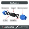 Kirchhoff Fitting Connector Plastic 20 x 20 mm for HDPE