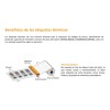 Etiqueta Térmica Directa 2x1 (51x25 Mm) C1 1000 Pzas
