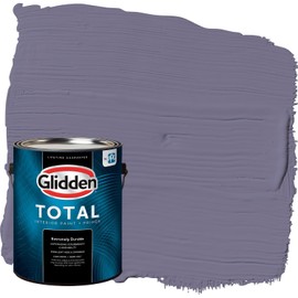 Glidden Total Interior Wall Paint & Primer All-in-One, Plum Shade/Purple, Eggshell, 1 Gallon