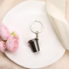 MUCOOS Coffee Keyring, Elegant Gift For Women, Birthday Gift For