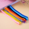 ZZJMCH 12 PCS Silicone Rubber Bands Planner Elastic Bands Elastic