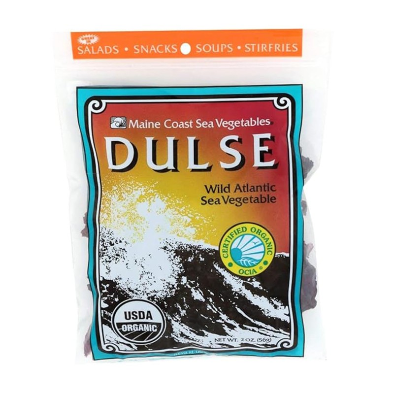 Maine Coast Sea Vegetables Organic Dulse Whole Leaf Bag |
