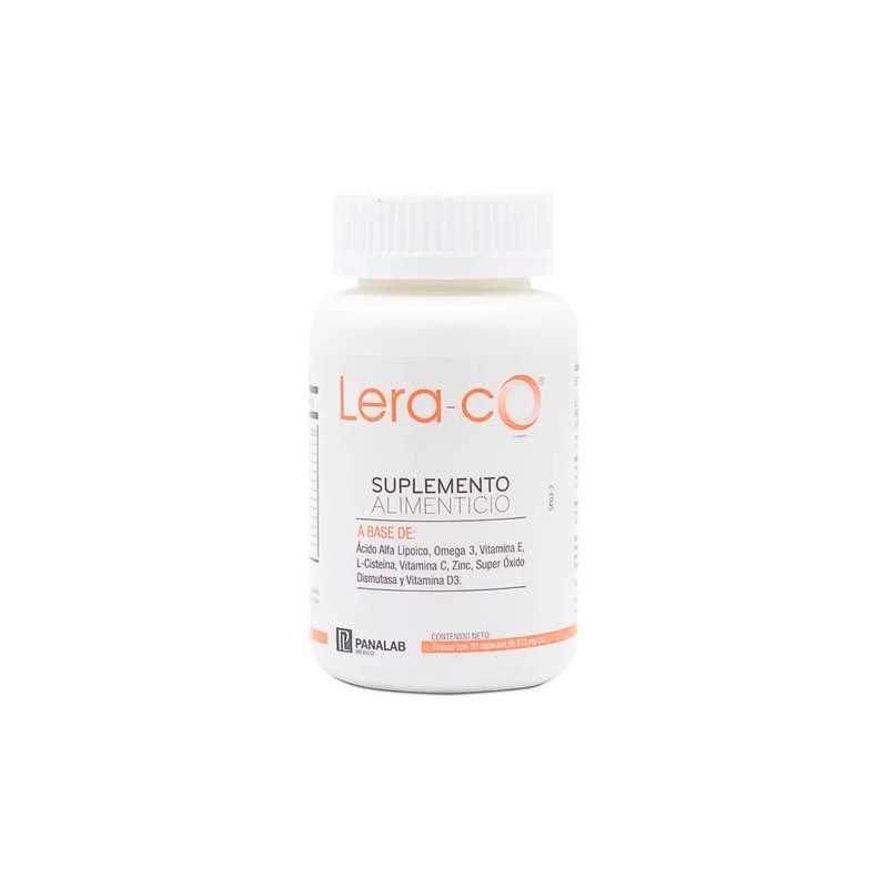 Panalab Lera-co Suplemento 30 Cápsulas Ácido Alfa, Omega 3