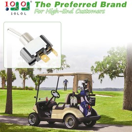 10L0L Golf Cart Electric Toggle Switch for Yamaha G19, G22, G29 Models - Tow Run Switch Replaces OEM # JU2-H2727-00-00
