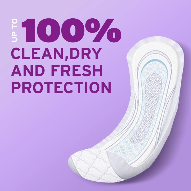 Poise Incontinence Pads for Women, 7 Drop Ultra Absorbency, Long