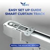Osprey Smart Curtain Track, 70.8inch/1.8m - 129.9inch/3.3m, Remote Control &