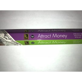 MDPH ZED BLACK INCENSE STICKS 20 PER BOX FOR ATTRACT MONEY (ATRAE DINERO)