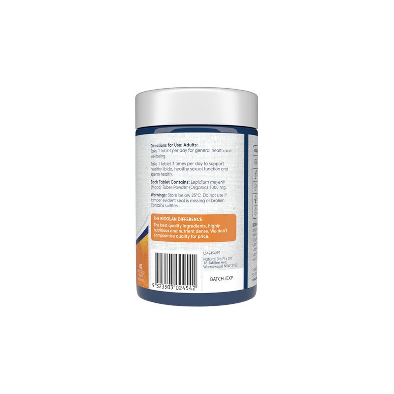 Bioglan Superfoods Maca 100 Tablets
