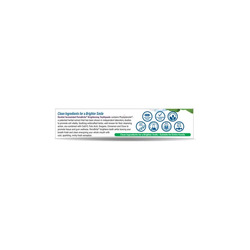 Natures Answer Periobrite Toothpaste Coolmint 113.4g