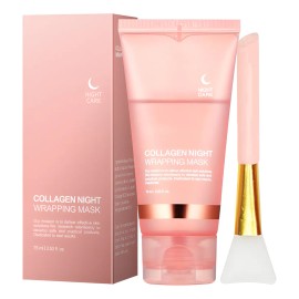 Gel Mascarillas Faciales Colágeno Nocturna