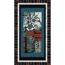 P&B Textiles - Still Life - 24" X 43.5" Fresh Cut Flowers Panel - Multi