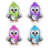 COM-FOUR® 4x reusable pocket warmers, hand warmers with owl motif